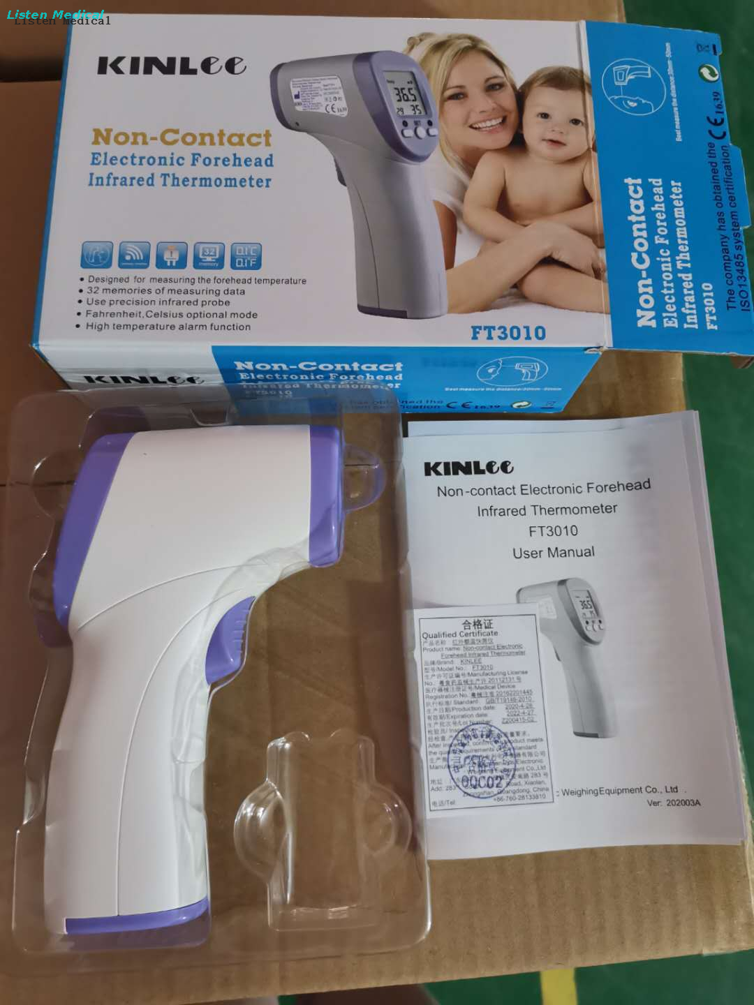 Non-contact Forehead Infrared Thermometer 